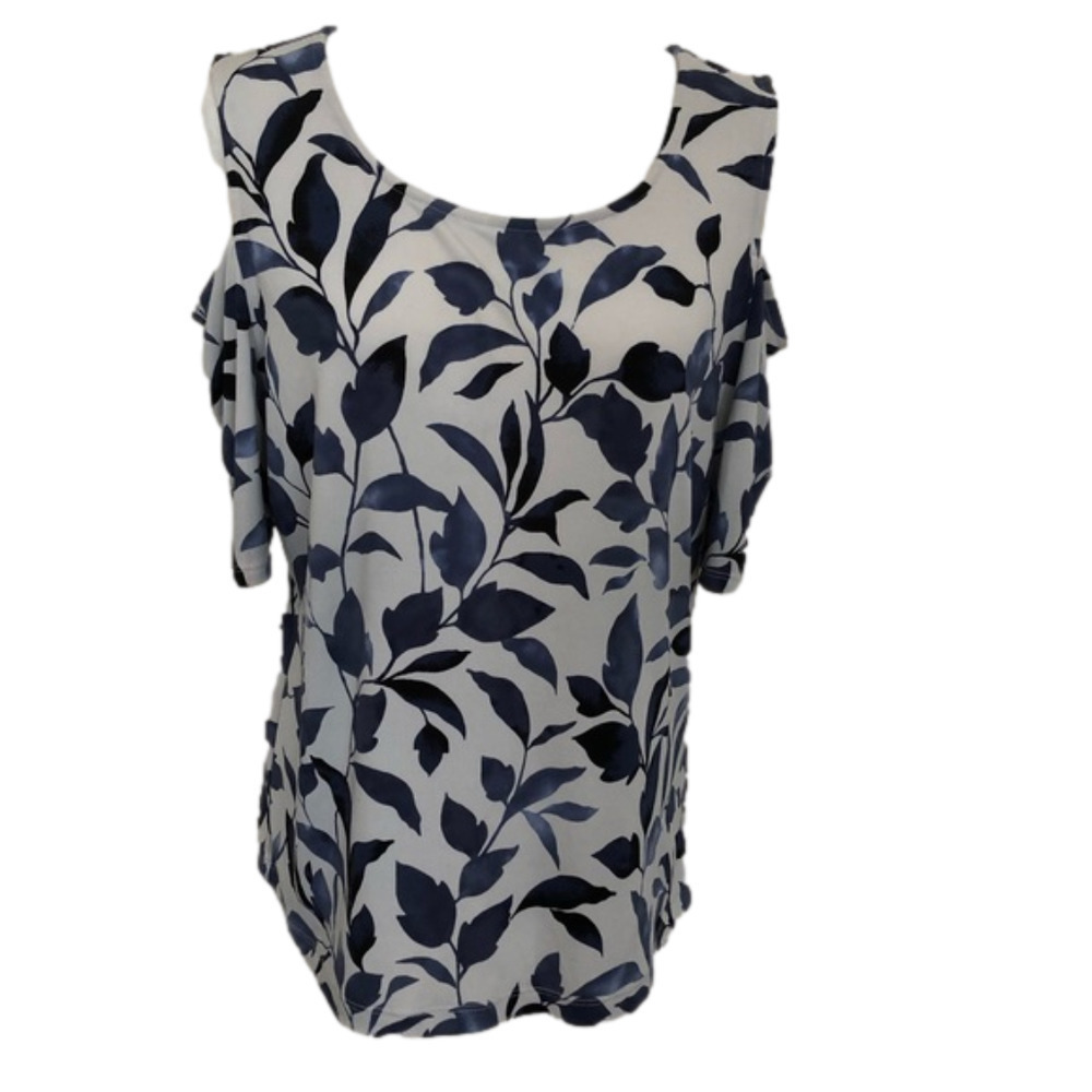 Nine West Cold Shoulder Blouse, like new